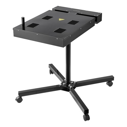 VEVOR 16x16 inch 1800W Flash Dryer for Screen Printing, 0-750℉ Temperature Control, with Height Adjustable Stand, 360° Rotation, T-Shirt Curing Machine, Pro 16x16Inch, Black