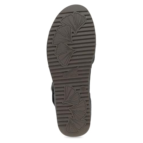 Image of Dansko Mae Mary Jane for Women - Dual-Density Cork /EVA Midsole and Lightweight Rubber Outsole Provide Durable and Comfortable Ride on Patented Stapled Construction