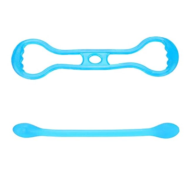 Yoga Pull Rope Silicone Band, Gym Muscle Chest Expander Set, Elasticity Exercise Equipment for Yoga Pilates, Workout Anytime Anywhere with