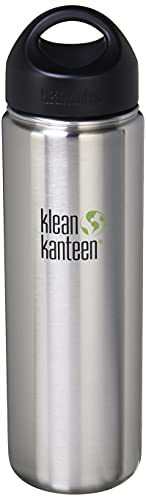 Gourde Klean Kanteen Wide réutilisable en métal inoxydable sans BPA pour le sport