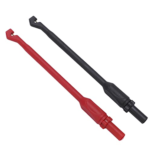 Image of 2PCS Piercing Probe Kit for Multimeter Test Hook with 4mm Insulated Connector Stainless Steel Automotive Electrical Testing Tools for Car Repair