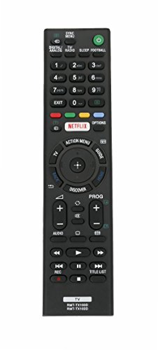 VINABTY RMT-TX100D RMT-TX102D Mando a distancia de repuesto por Sony KD-55X9005C KD-55X9305C...