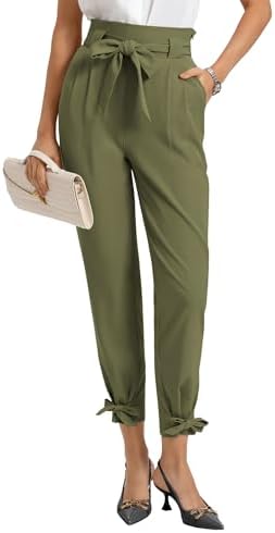 GRACE KARIN Womens Dress Pants Business Casual High Waist Pants f...