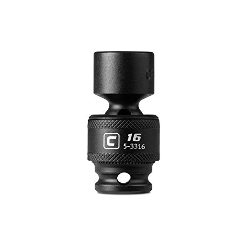 Image of Capri Tools 16 mm Universal Impact Socket, 3 /8-Inch Drive, 6-Point, Metric
