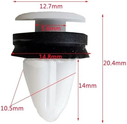 Car Clips Side Molding Clips Trim Panel W714231-S300 for Transit 150 for Transit 250 for Transit 350 2015(10X)