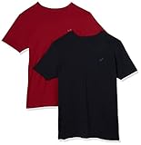 Conception en duo pratique : Ce lot de 2 t-shirts offre une combinaison pratique de couleurs. Polyvalents, ils peuvent être portés en toute occasion, se mariant facilement à différents styles, que ce soit avec un jean, un short ou un pantalon habillé