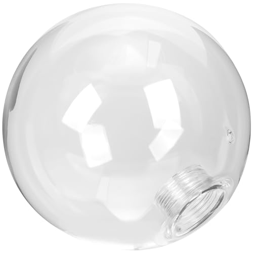 BESTonZON Globo Di Vetro Lampada Ombra Di Ricambio Trasparente Rotondo G9 100Mm Copertura Della Luce Sfera Lampada Palla Ombra Per Apparecchi Di Illuminazione Applique Da Parete Lampadario