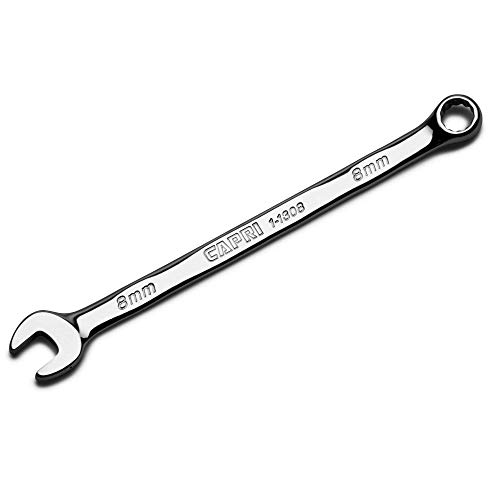 Image of Capri Tools 8 mm Combination Wrench, 12 Point, Metric, Chrome (1-1308)