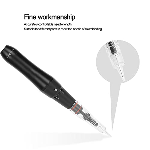 Digital Semi Permanent Tattoo Eyebrow Makeup Machine, Touch Screen Tattoo Lip Eye Liner Microblading Pen Device With Storage Bag For Beauty Salon And Home Use Ideal Gift Eyebrow Tattoo Pen #TOP4