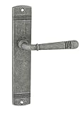 domino Türgriff LOFT M95 Blind Drückergarnitur für Zimmertüren Langschild-Garnitur Türdrücker-Set Türbeschläge