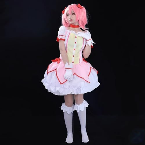 [milky time] ウィッグ付き 魔法少女まどか☆マギカ 鹿目まどか コスプレ ハロウィン まどマギ 詳細画像4