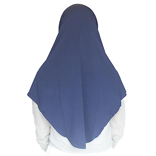 Modest Beauty Women's Muslim Hijab Al-Amira Hijabs 2 Pieces with Tube Underscarf Cap Instant Soft Scarf