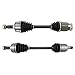 TRQ Front Driver and Passenger Side CV Axle Assembly 2 Piece Set Compatible with 2007-2014 Honda CR-V