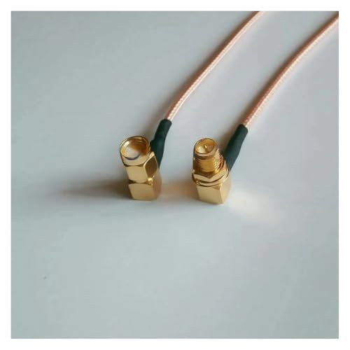4�C���` RG316 R/F �s�O�e�[�� RPSMA �I�X 90�x����RP-SMA���X ���p�P�[�u�� FPV