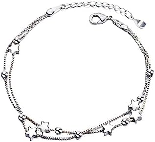 Amazon.com: Fuqimanman2020 Bracelets for Women Layered Link