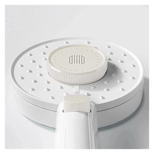 Filtre d'arrêt d'eau bleu avec joint intégré pour bloquer les débris de douche - 4
