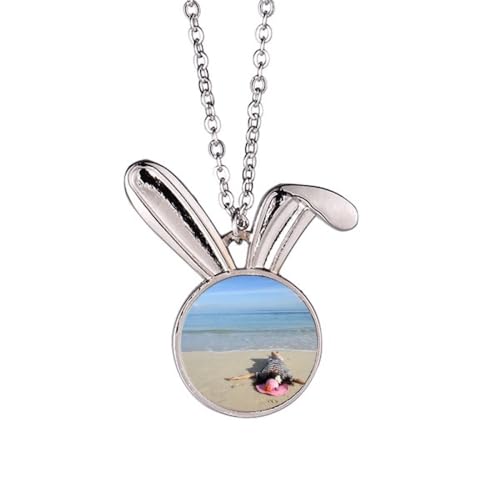 Collier lapin de plage et soleil Ellie Yao pour illuminer vos tenues d'été