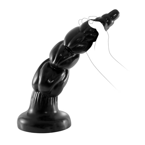 Shkanla 40cm Riesiger Anal Plug, Langer Dicker Butt Plug mit Saugnapf, Massive Anal Dildos Buttplug für Tieferes Spiel, G-Punkt & P-Punkt Stimulator Sexspielzeug für Erwachsene für Männer Frauen Paare
