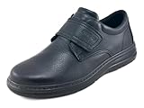 Fondo antiscivolo ENVAL SOFT Uomo Scarpe 8720200 Scarponcino in Pelle con Strappo Nero 44