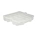 Produktbild Curver Sortimentskasten transparent 26,5x26,5x7cm Kleinteile Kiste Kasten Sortimentskiste Sortiment Hobby