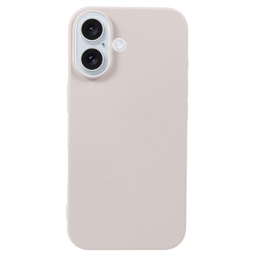 Image of ArmourPro Silicone Back Case for iPhone 16 Soft-Touch Case | Postel Grey