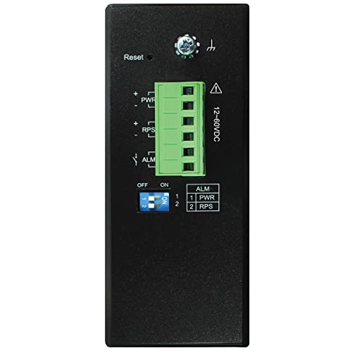 Image of Tripp Lite Industrial 16-Port Lite Managed Gigabit Ethernet Switch, 10 /100 /1000 Megabit RJ45 Ports, DIN Mount, 14 to 140F Temperature Range, 3-Year Manufacturer's Warranty (NGI-S16)