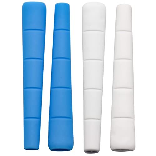 Kit de jambes en silicone bleu et blanc pour Oakleys M Frame 2.0