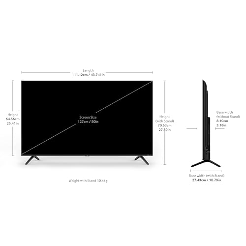 Image of acer 126 cm (50 inches) V PRO Series 4K Ultra HD Smart QLED Google TV AR50QDQGR2851AD
