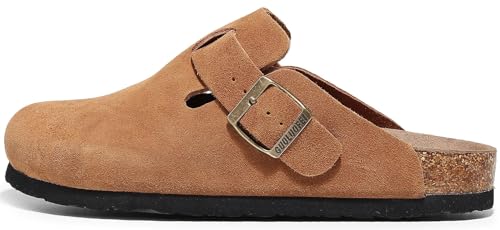 Image of Clogs For Women, Womens Clogs- Mules House Slipers With Arch Support And Adjustable Buckle