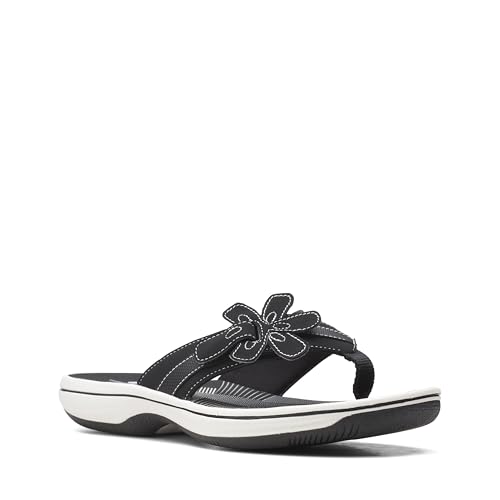 Image of Clarks Women's Brinkley Flora Cloudsteppers Flip-Flops