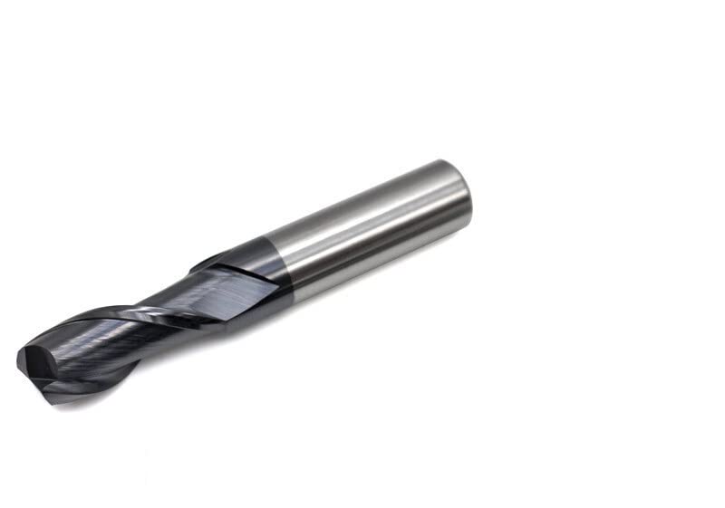Verlängerung der Legierungsbeschichtung Wolfram -Stahlwerkzeug 100L HRC50 2F FACE MILL ENDMILLS TOP CNC Carbid -Fräser(8X100L)