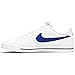 NIKE Boy's Sneaker, White Game Royal Black, 32 EU