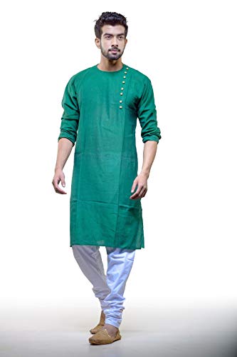 Image of Dheu Handwoven Pure Cotton Kurta Bengali Punjabi
