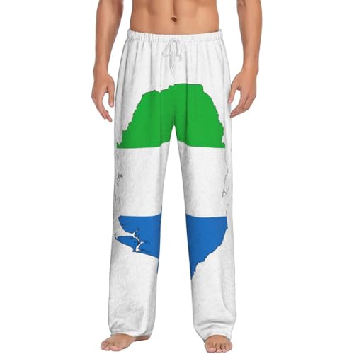 Pantalon pyjama Sierra Leone polaire homme une idée cadeau idéale