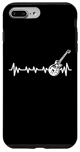ギタリスト-ミュージシャン Eギター アコースティックギター エレキギター スマホケース iPhone 7 Plus/8 Plus 用