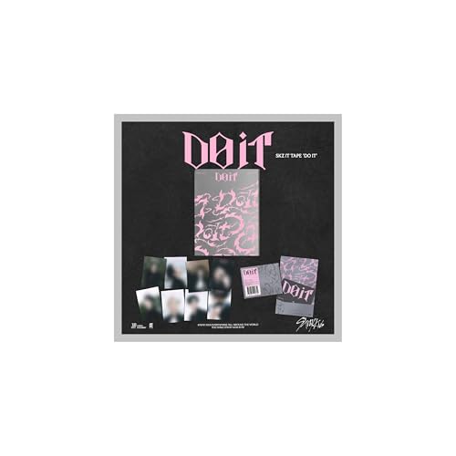 Image of Stray Kids DO IT SKZ IT TAPE Album with Tracking Sealed (IT 3 Version Set : IT+1Accordion+PLVE)