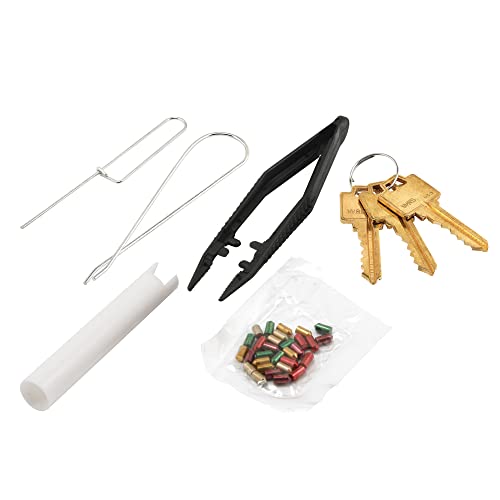 PRIME-LINE E 2404 Re-Keying Kit Rekey All Locks to One Key, For Weiser Brand 5-Pin Style Locks (1 Kit)