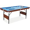 RACK Crux 55-inch Folding Billiard/Pool Table Portable, Space-Saving Foldable Design