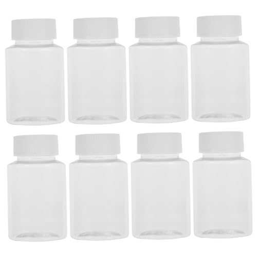ELAYARD 12 Piezas Botellas de Vacías con Tapas Recipientes de Viaje Transparentes Botellas Reutilizables para Cosméticos y para Almacenamiento y al Aire
