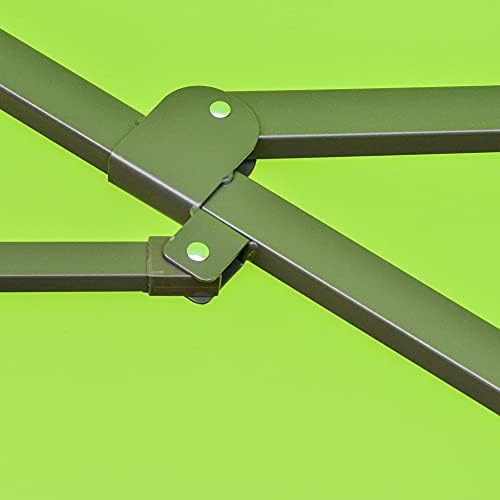 Outsunny 4.6m Garden Parasol Double-Sided Sun Umbrella Patio Market Shelter Canopy Shade Outdoor with Cross Base