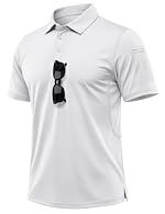 Material: Made of polyester, these polo shirts are comfortable, breathable and lightweight. Cool & Dry: The Golf Polo Shirt features breathable material that provides quick dry and cool comfort. The mesh air circulation design wicks away moisture to ...