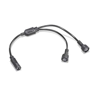 esotec Y-Verteiler 2-Pin klein für Solar Teichpumpen Akkuboxen Adapterkabel 101834