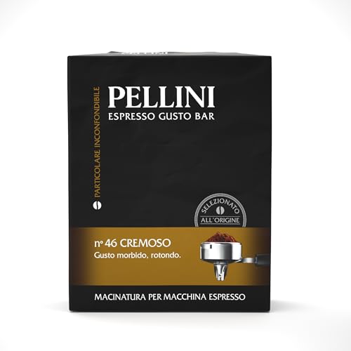 Pellini Espresso Gusto Bar N° 46 Cremoso, 2 Confezioni da