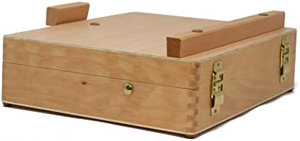 The Art Shop Skipton WYTHOP Landscape Art & Craft Wooden Table Box Easel, Brown