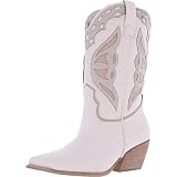 Steve Madden Women's Wynter Western Boot, Bone Multi, 8.5