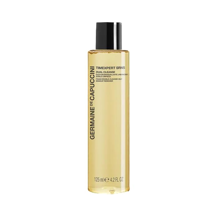 Germaine de Capuccini - Timexpert SRNS Dual Cleanse - Foam Facial Cleanse & MakeUp Removal - Vitamin E & Epigenol - 4.23 Fl Oz