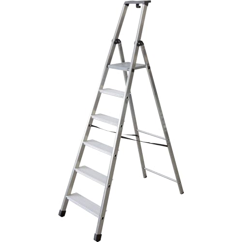 scala più+sù maxi 110 in alluminio 6 gradini