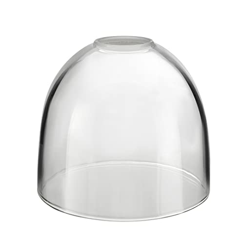 Image of Aspen Creative 23623-60-3, Clear Glass Shade for Lighting Fixture /Vanity Light /Wall Light, Size: 5-3 /4 inch D x 5-1 /8 inch H, 3Pcs /Pack
