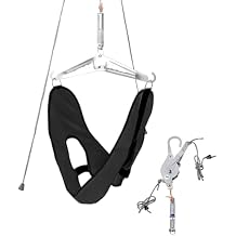 Adjustable Neck Traction Device, the Hook Design is controllable, the Gear Design Does not Need to Hang Heavy Objects, Easy to use, Effectively relieves Neck Pain, Suitable for Home or Outdoor