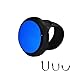 MoreChioce Auto Lenkrad Knopf, 360 Grad Drehung Auto Lenkhilfe Lenkradknauf Universal ABS Lenkrad Knopf Spinner Power Ball Griff Leistung Hilfe Ball mit 3 Austauschbaren Schnallen,Blau Auto mit günstig Kaufen-MoreChioce Auto Lenkrad Knopf, 360 Grad Drehung Auto Lenkhilfe Lenkradknauf Universal ABS Lenkrad Knopf Spinner Power Ball Griff Leistung Hilfe Ball mit 3 Austauschbaren Schnallen,Blau